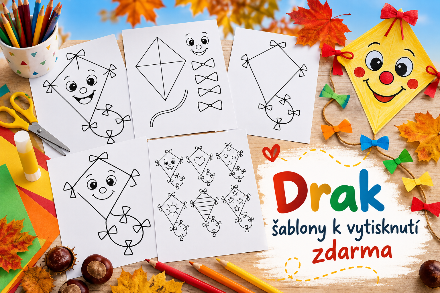 drak šablony